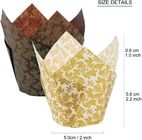 2 Inch Baking Paper Cupcake Tulip Muffin Cups Greaseproof paper cupcakes